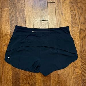 Lululemon speed up short 4 inch- size 8